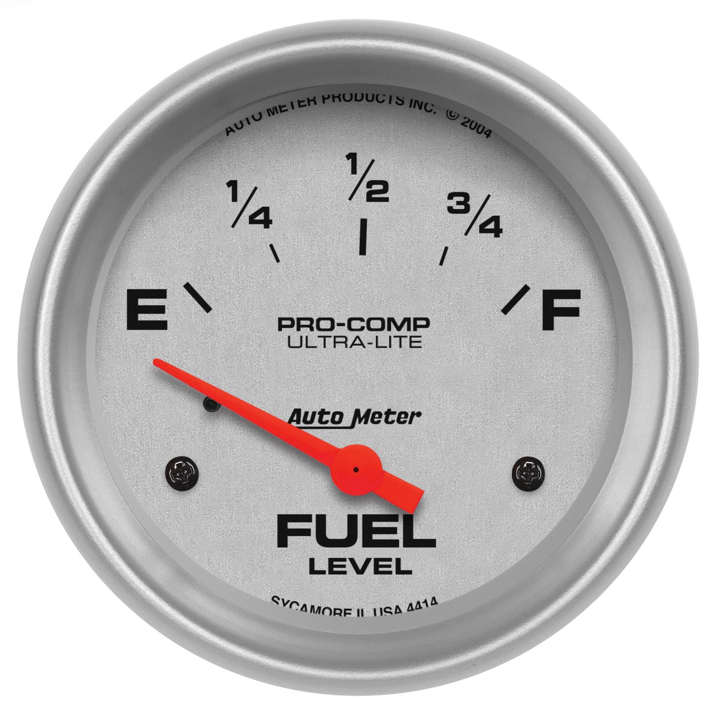 AutoMeter 2-5/8 in. FUEL LEVEL 0-90 O SSE ULTRA-LITE 4414