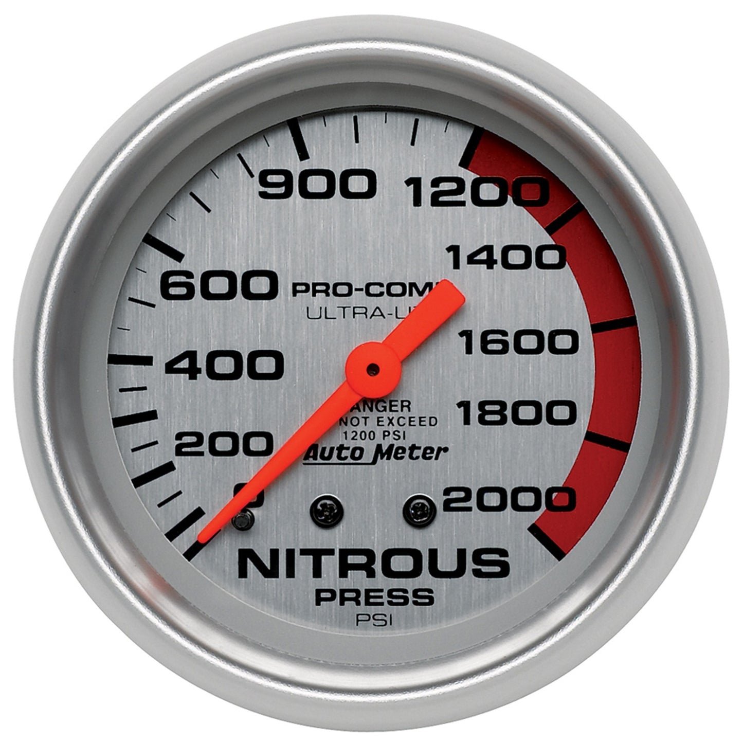 AutoMeter 2-5/8 in. NITROUS PRESSURE 0-2000 PSI ULTRA-LITE 4428