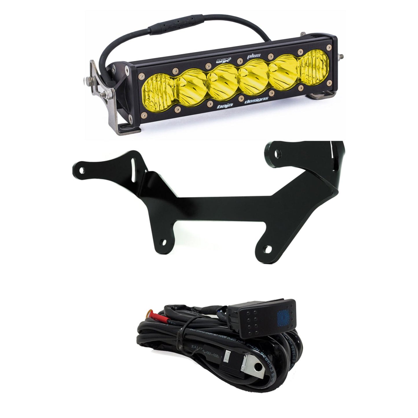 Baja Designs OnX6+ LED 10 Inch Shock Mount Light Bar Kit 447120