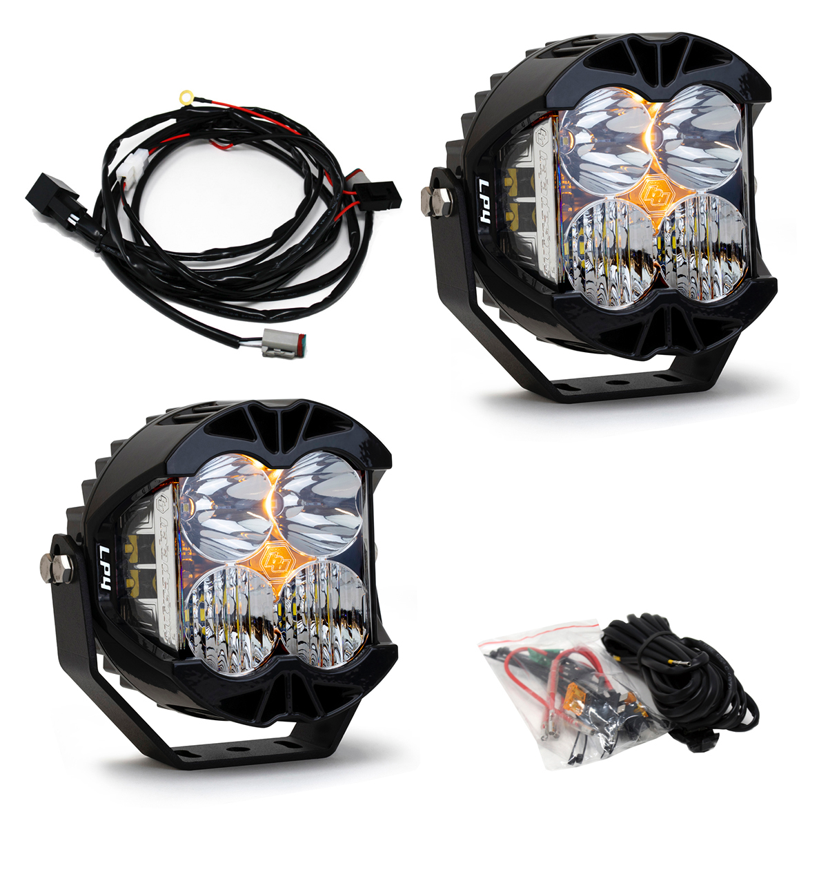 Baja Designs LP4 Pro Bumper Light Kit 447672UP