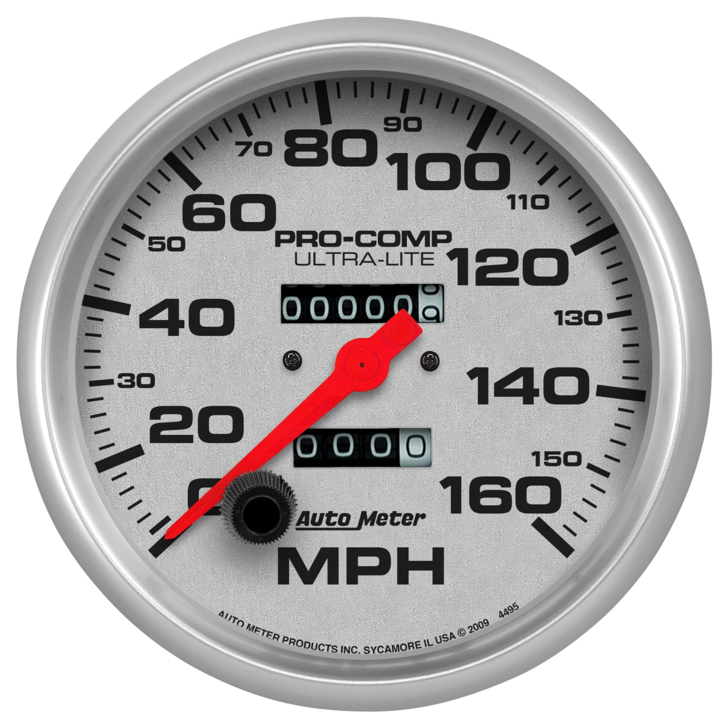 AutoMeter 5 in. SPEEDOMETER 0-160 MPH ULTRA-LITE 4495
