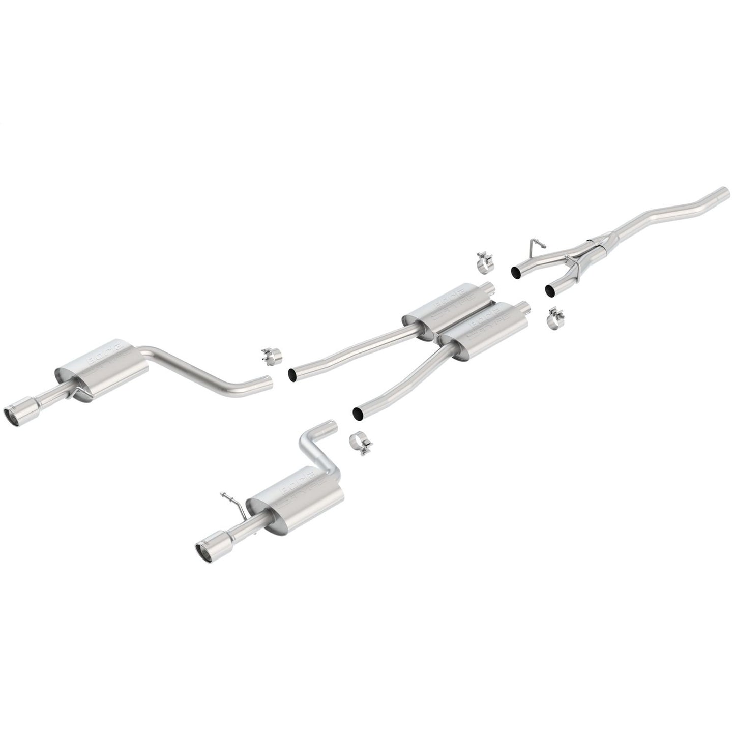 Borla 2002-2008 Audi A4 Cat-Back Exhaust System 140100