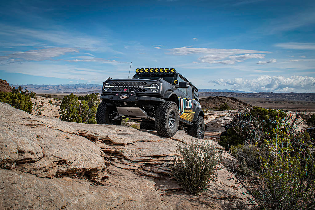 ICON Impact Series Offroad Armor 21-UP FORD BRONCO PRO SERIES FRONT WINCH BUMPER 45201