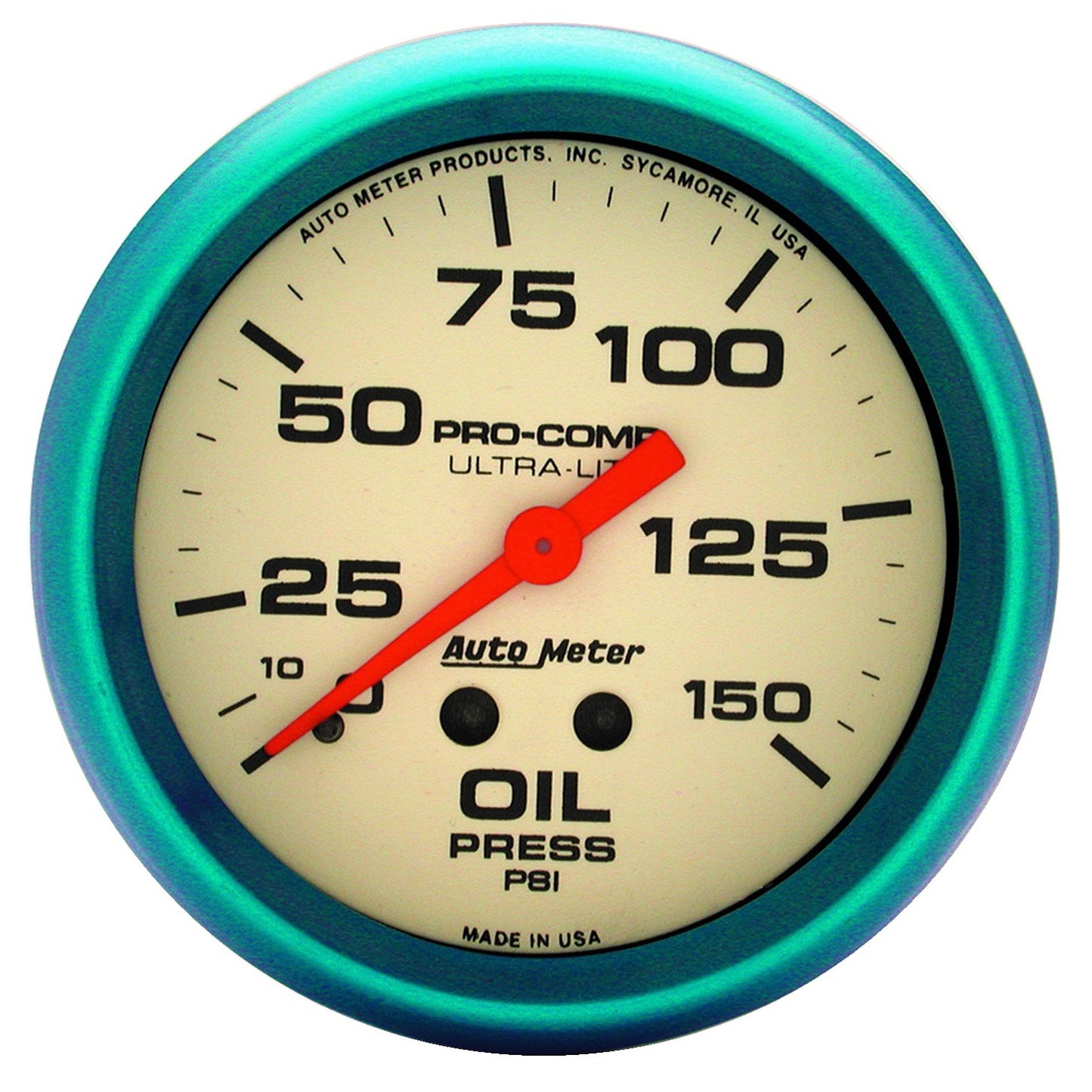 AutoMeter 2-5/8 in. OIL PRESSURE 0-150 PSI ULTRA-NITE 4523