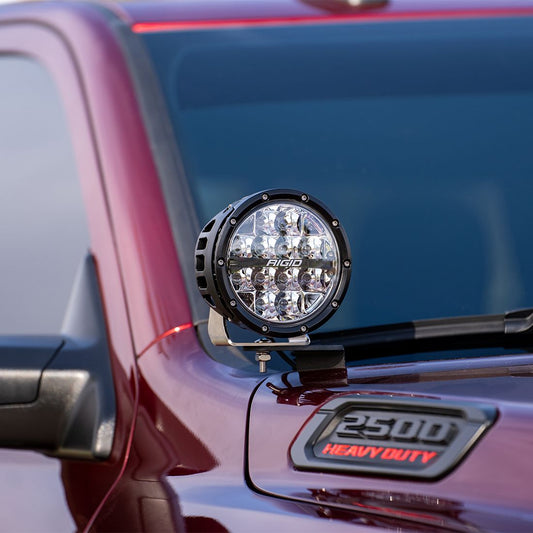 RIGID Industries 2019+ Dodge RAM 2500/3500 A-Pillar 6 in. 360-Series LED Light Kit 46720