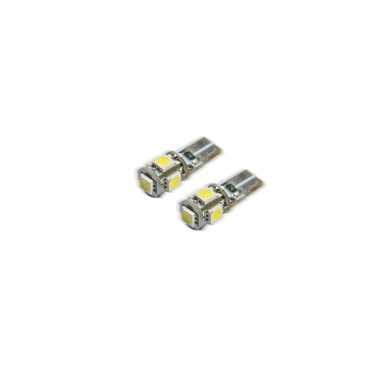 Oracle Lighting 4801-005 - ORACLE T10 5 LED 3 Chip SMD Bulbs (Pair) - Amber
