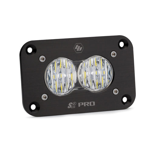 Baja Designs S2 Pro Black Flush Mount LED Auxiliary Light Pod 481005