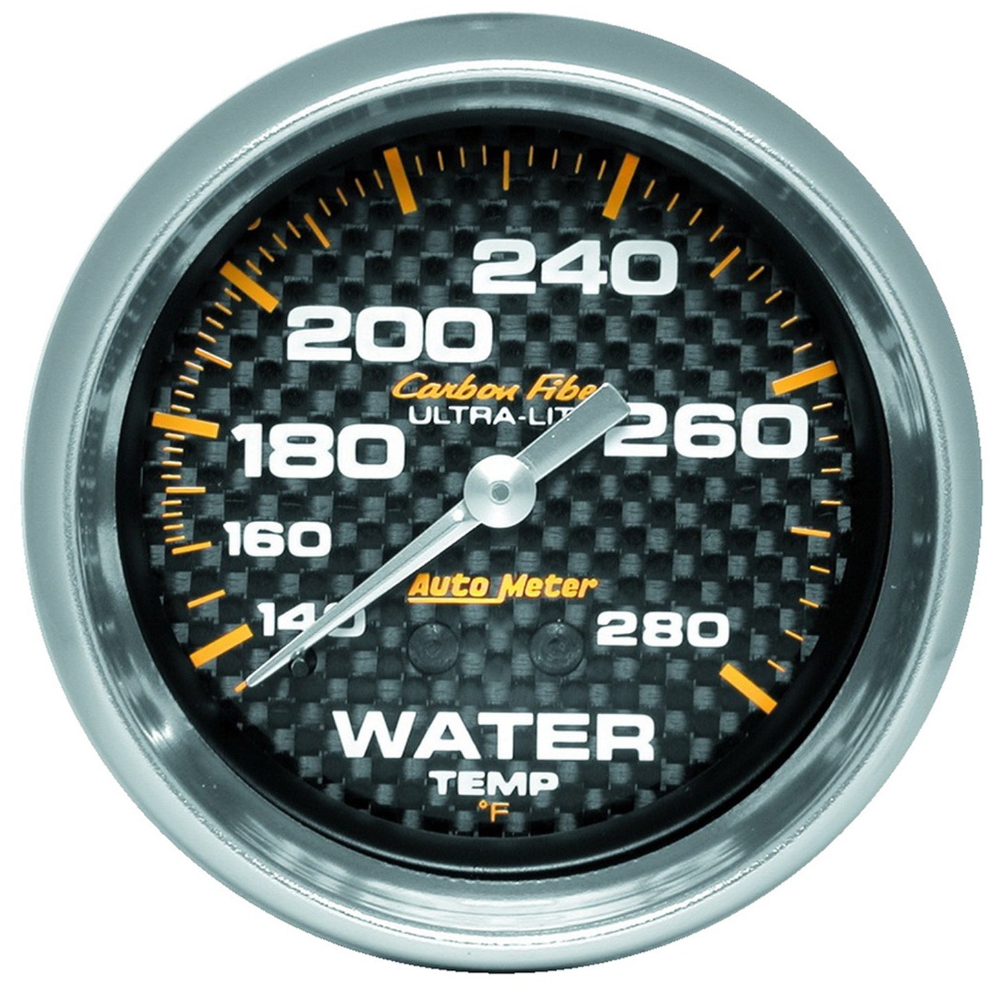 AutoMeter 2-5/8 in. WATER TEMPERATURE 140-280 Fahrenheit CARBON FIBER 4831