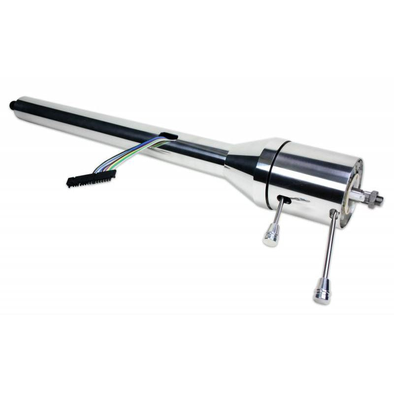 IDIDIT Universal 30" Tilt Floor Shift; Polished Aluminum 1030300040
