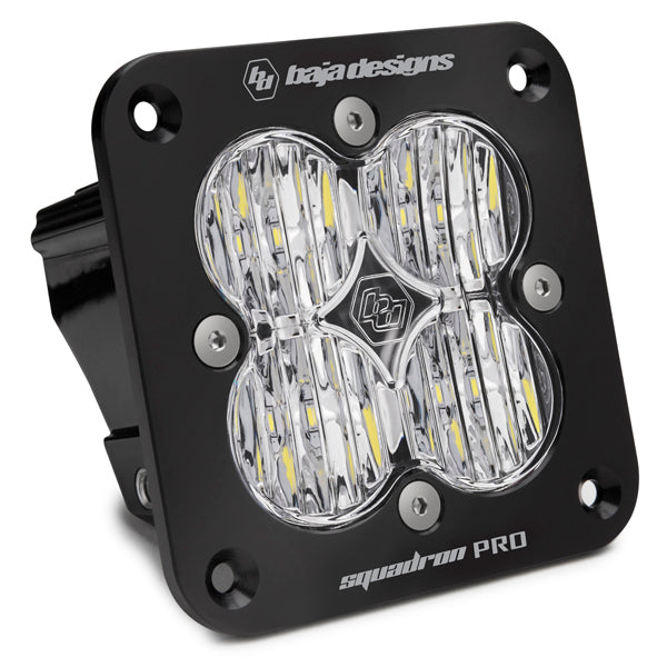 Baja Designs Squadron Pro Black Flush Mount LED Auxiliary Light Pod 491005