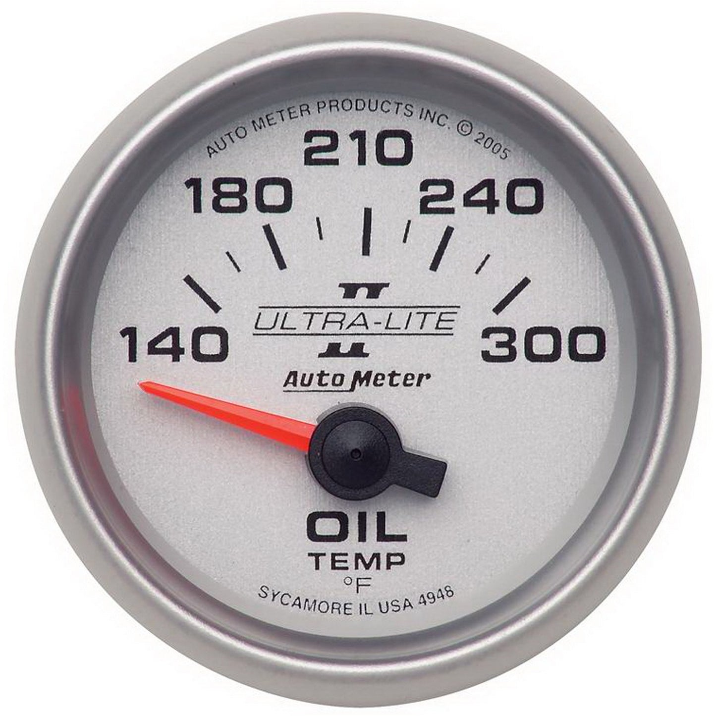 AutoMeter 2-1/16 in. OIL TEMPERATURE 140-300 Fahrenheit ULTRA-LITE II 4948