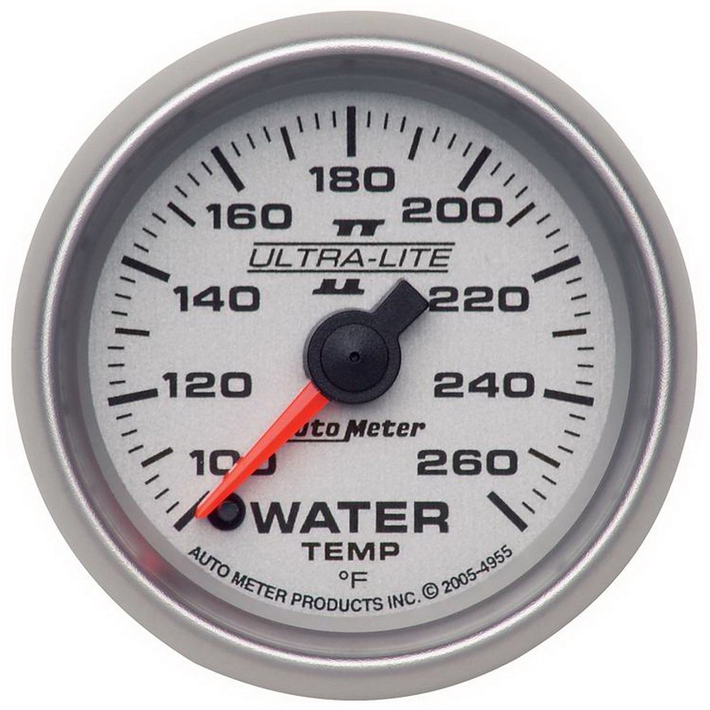 AutoMeter 2-1/16 in. WATER TEMPERATURE 100-260 Fahrenheit ULTRA-LITE II 4955