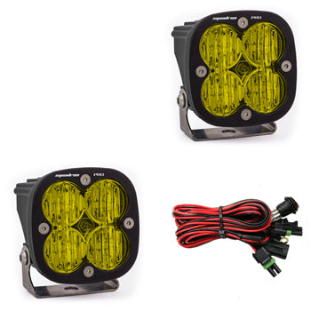 Baja Designs Squadron Pro Black LED Auxiliary Light Pod Pair 497815