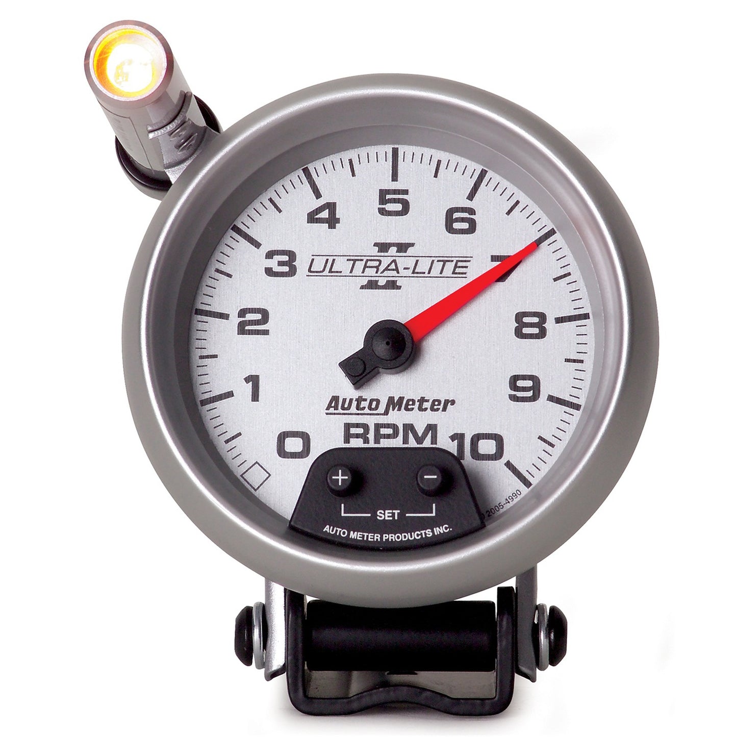 AutoMeter 3-3/4 in. PEDESTAL TACHOMETER 0-10000 RPM ULTRA-LITE II 4990