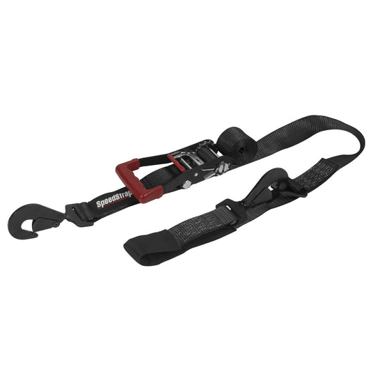 SpeedStrap 27011 Ratchet 2 in. x 10 ft. Tie Down w/ Twisted Snap Hooks and Axle Strap