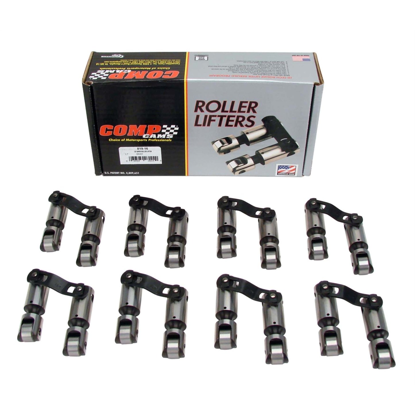 COMP Cams Endure-X Solid Roller Lifter Set for Chevrolet Big Block COMP-819-16