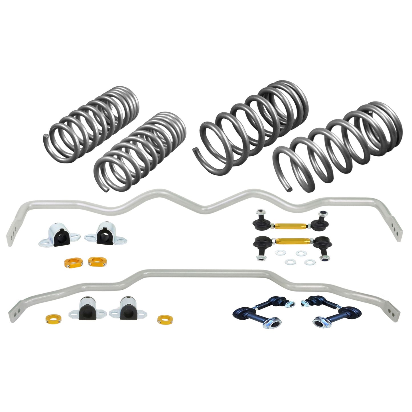 Whiteline GS1-NIS002 Front and Rear Grip Series Kit; Fits Nissan 370Z 09-20