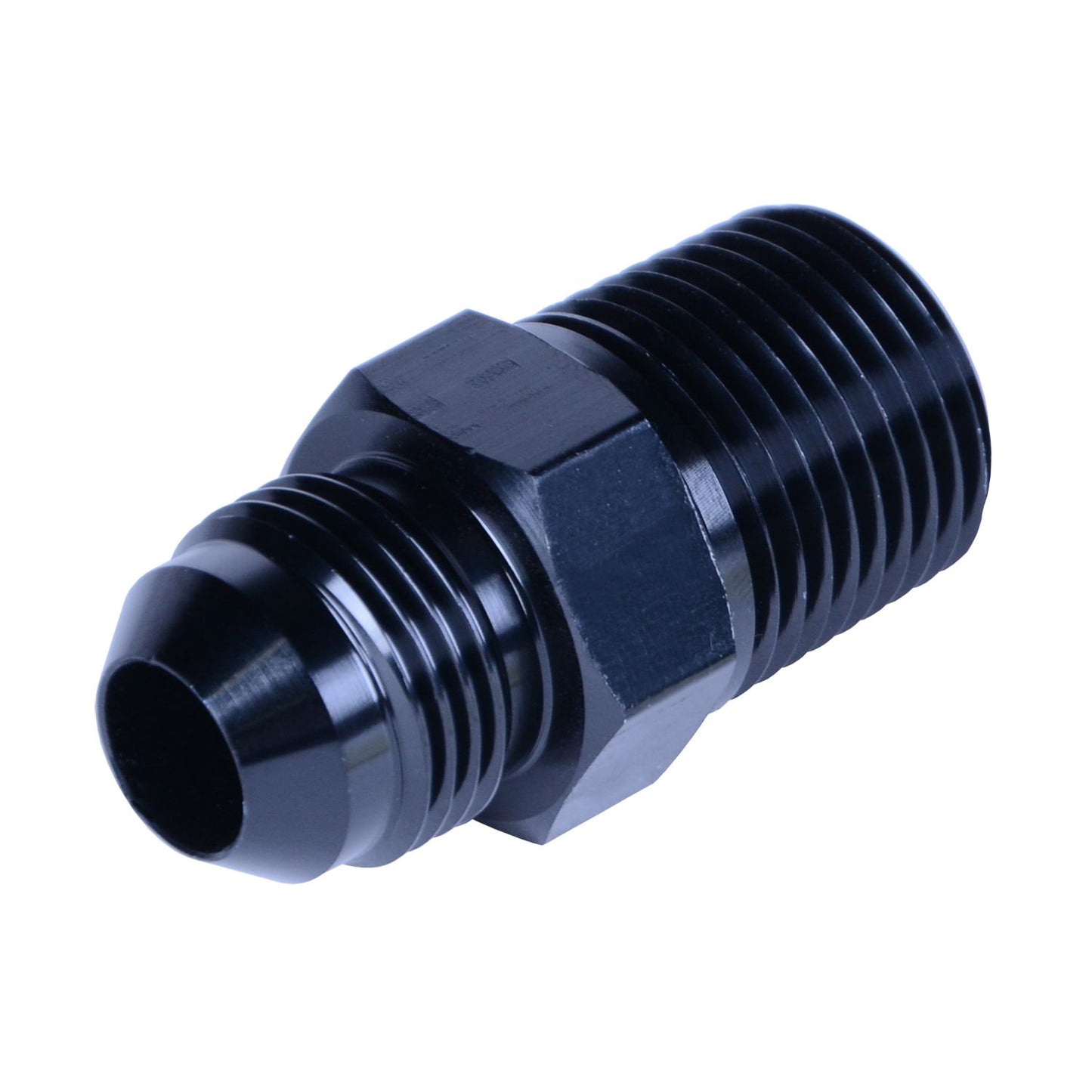 Derale Straight AN fitting, straight NPT fitting, 1/2" npt x -8AN male 59308