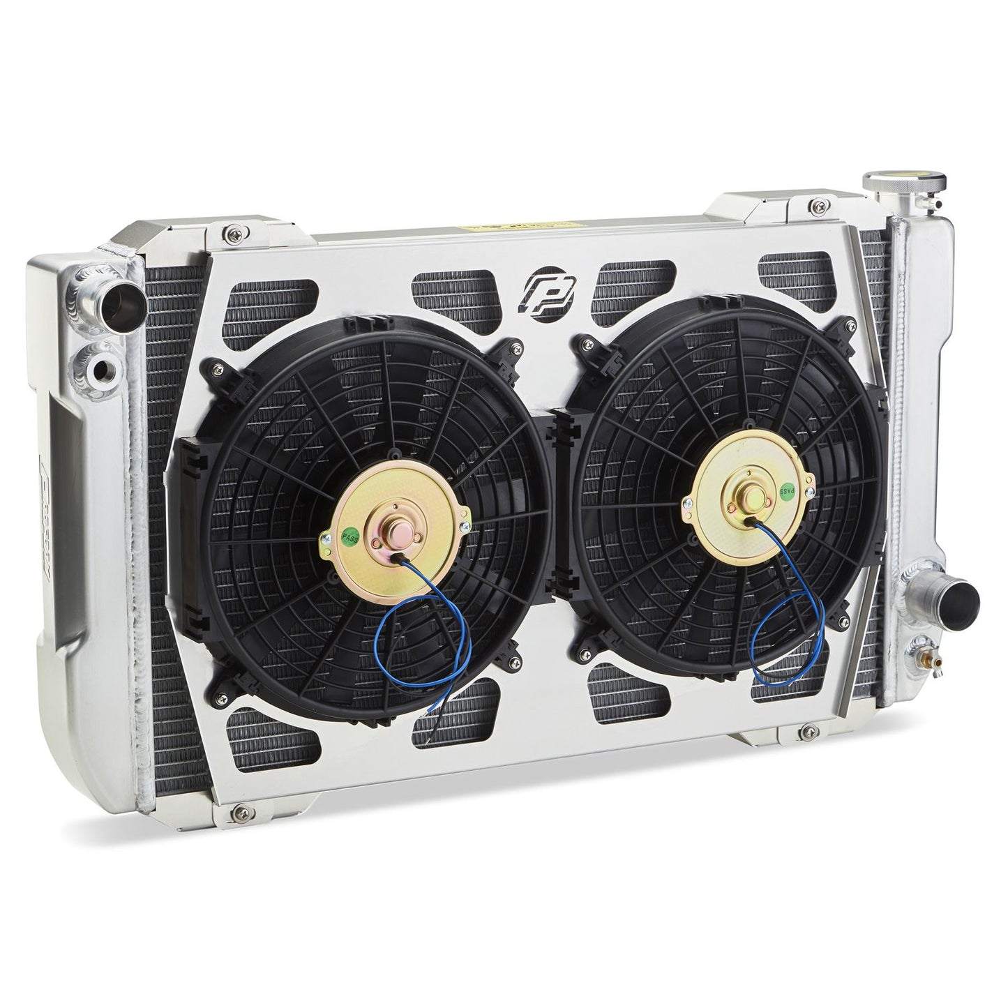Proform 123 Series Radiator System; Univ.; GM; 26" Core; Bracket & Dual Fans; Man Trans 126GB20