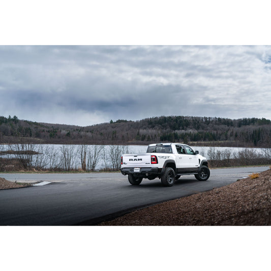 MBRP Exhaust 3in. Cat Back; Dual Split Rear; T304 with Carbon Fiber Tips S51543CF