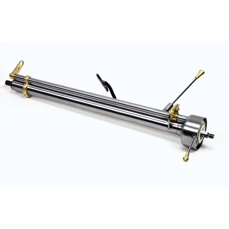 IDIDIT Universal 33" 40's Style; Straight Column Shift 4 Speed; Brushed SS 1400330115