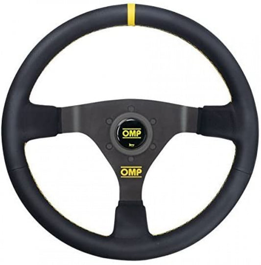 OMP WRC Black/Yellow Steering Wheel OD-1980-N