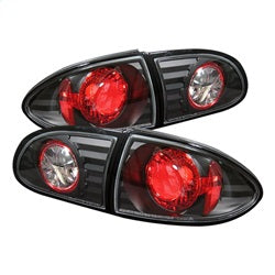 Spyder Auto Euro Style Tail Lights - Black 5001245