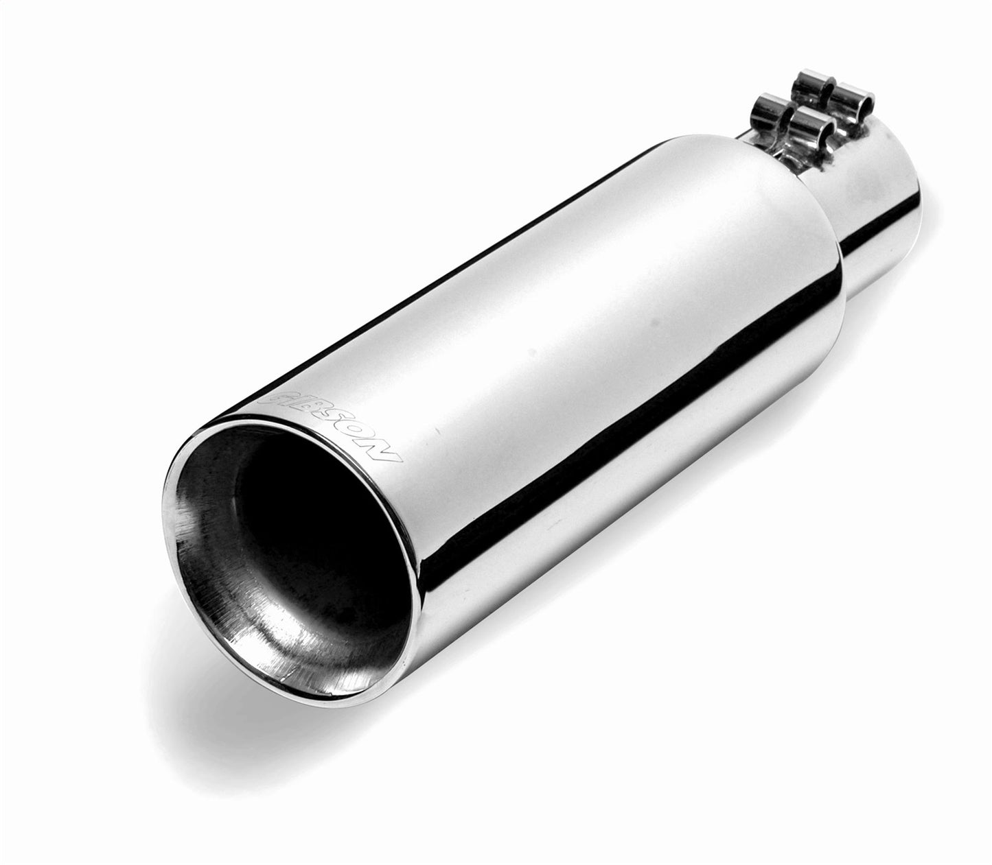 GIBSON EXHAUST Stainless Steel Tip Double Walled Angle Tip 500422