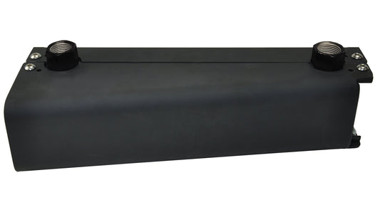 Derale 10 Row Stack Plate Scoop Cooler, -10AN 7/8"-14 O-ring 50100