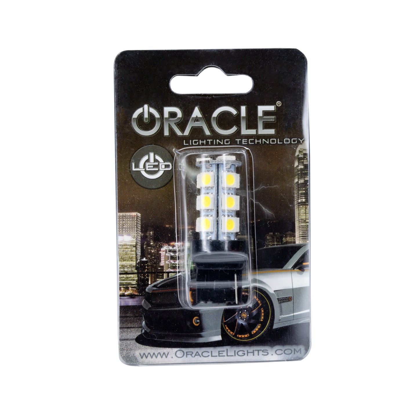 Oracle Lighting 5011-001 - ORACLE 7443 18 LED 3-Chip SMD Bulb (Single) - Cool White