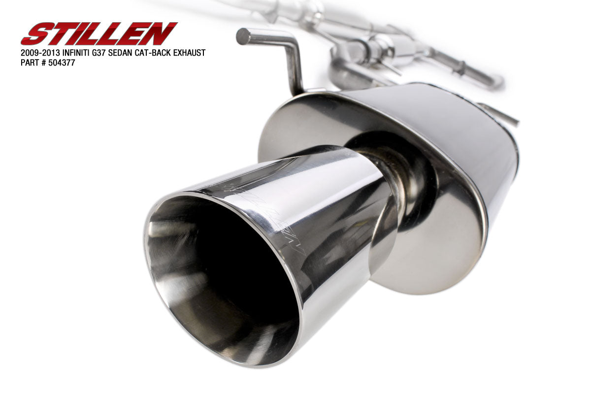 2009-2013 Infiniti G37 Sedan, 2015 Q40 Stainless Steel Cat-Back Exhaust System - 504377