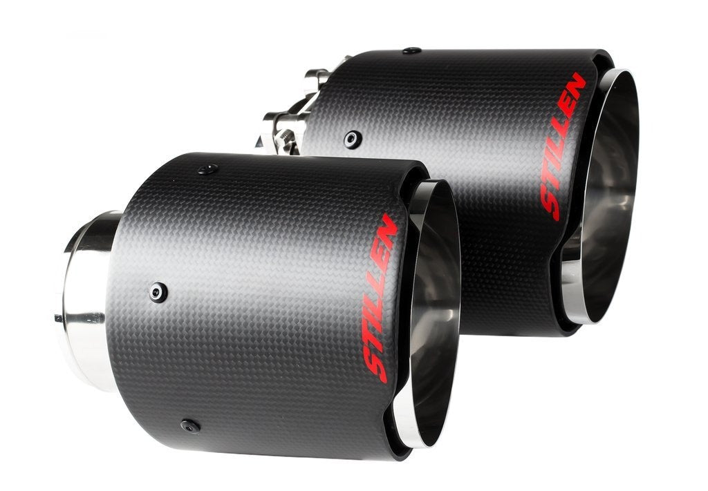 Stillen Carbon Fiber Exhaust Tip (Single) - CF01
