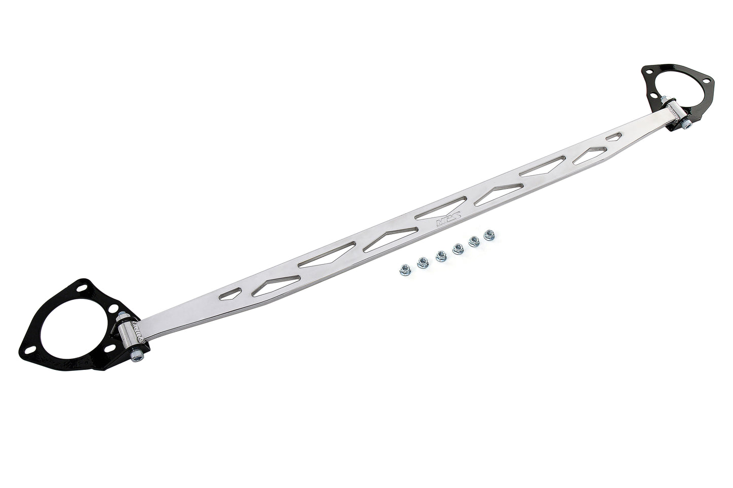 HPS Performance Increase Rigidity Reduce Chassis Flex 3-piece Bolt On Strut Bar 42-104P