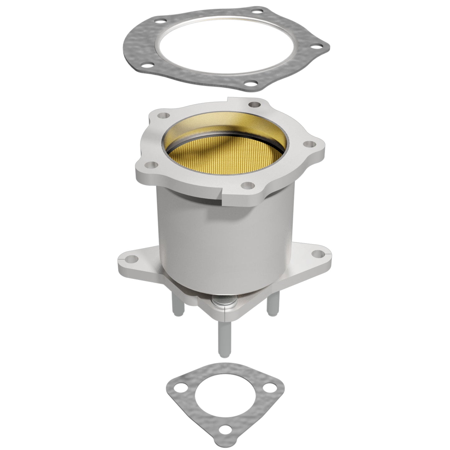 MagnaFlow 1995-1998 Mazda Protege HM Grade Federal / EPA Compliant Direct-Fit Catalytic Converter MAGNAFLOW-50671