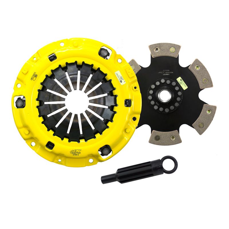 Advanced Clutch Technology HD/Race Rigid 6 Pad Kit ACT-HY4-HDR6