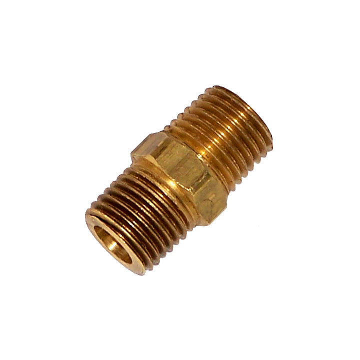 Kleinn Air Horns - 51414N - Hex Male Nipple 1/4 In. M-M
