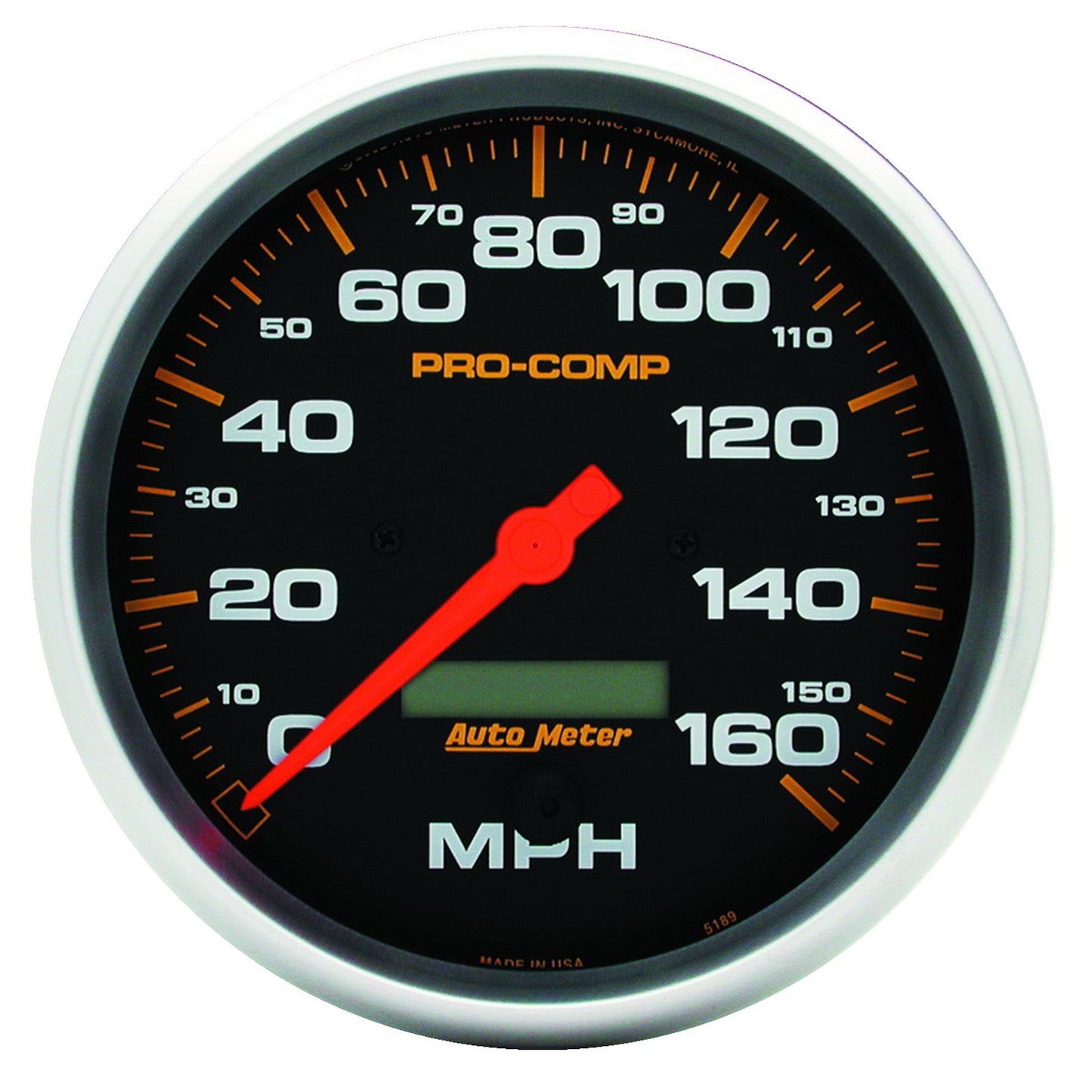 AutoMeter 5 in. SPEEDOMETER 0-160 MPH PRO-COMP 5189