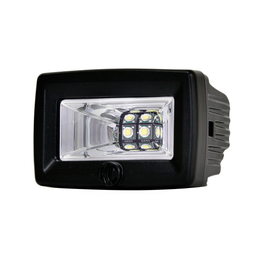 KC HiLiTES 2 in C-Series C2 LED - 2-Light System - Backup - 20W Flood Beam 519