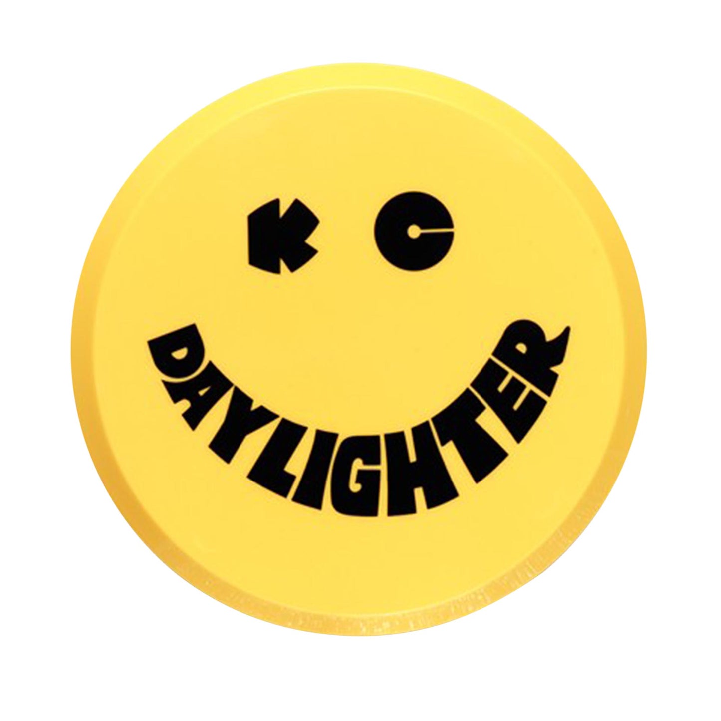 KC HiLiTES 6 in Soft Vinyl cover - Round - Pair - Yellow / Black KC Daylighter Logo 5202