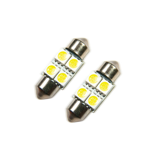 Oracle Lighting 5203-001 - ORACLE 33MM 4 LED 3-Chip Festoon Bulbs (Pair) - Cool White