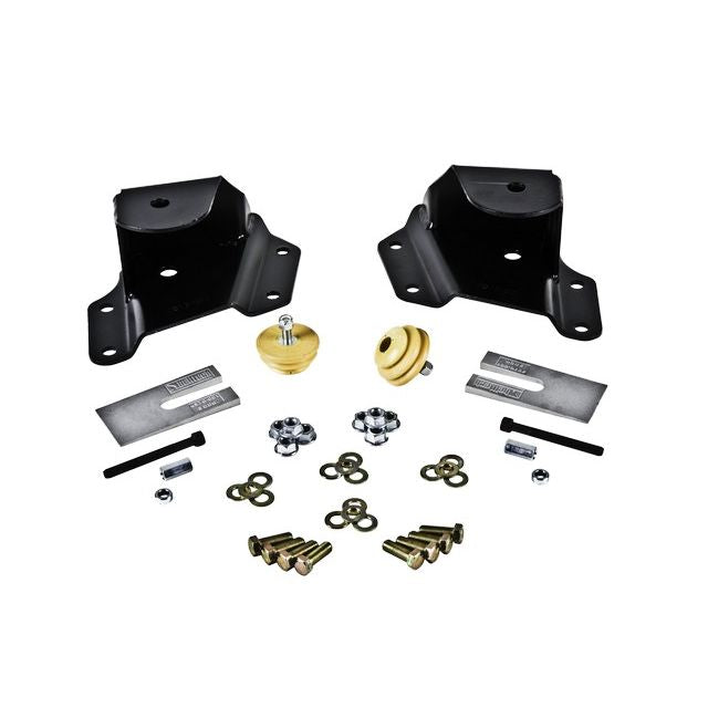 BELLTECH 6513 HANGER KIT 2 in. Drop Leaf Spring Hanger Kit (Front Hanger) 1999-2006 Chevrolet Silverado/Sierra 1500 Short bed Only (used in kit # 6512) 2 in. Rear Drop