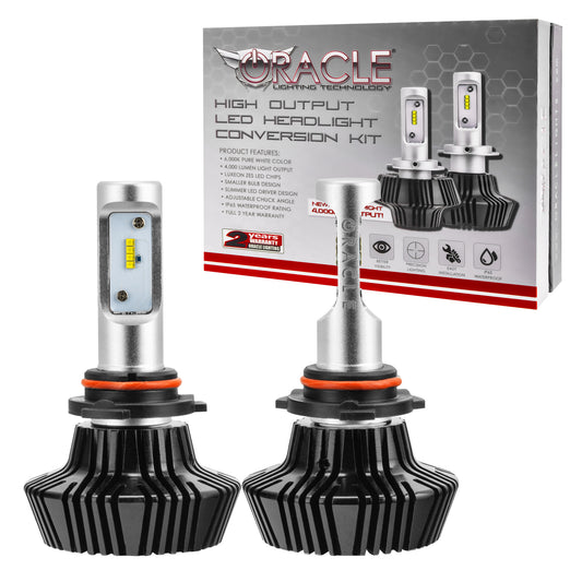 Oracle Lighting 5234-001 - ORACLE H10 4000 Lumen LED Headlight Bulbs (Pair)