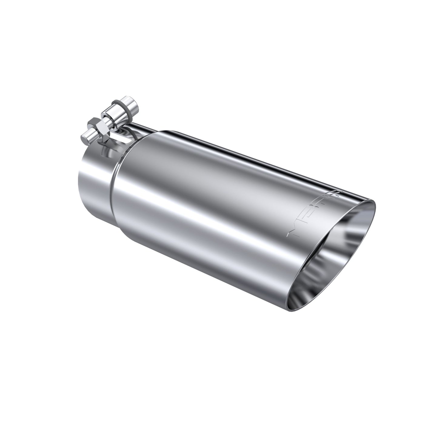 MBRP Exhaust Tip; 3in. O.D. Dual Wall Angled End 3in. inlet 12in. length; T304 T5114