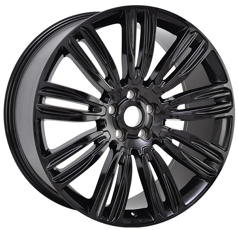 22" X 9.5" Gloss Black Aluminum Wheels Set - Dynamic Performance - R531-GB-22x9.5-5x108-45-63.4