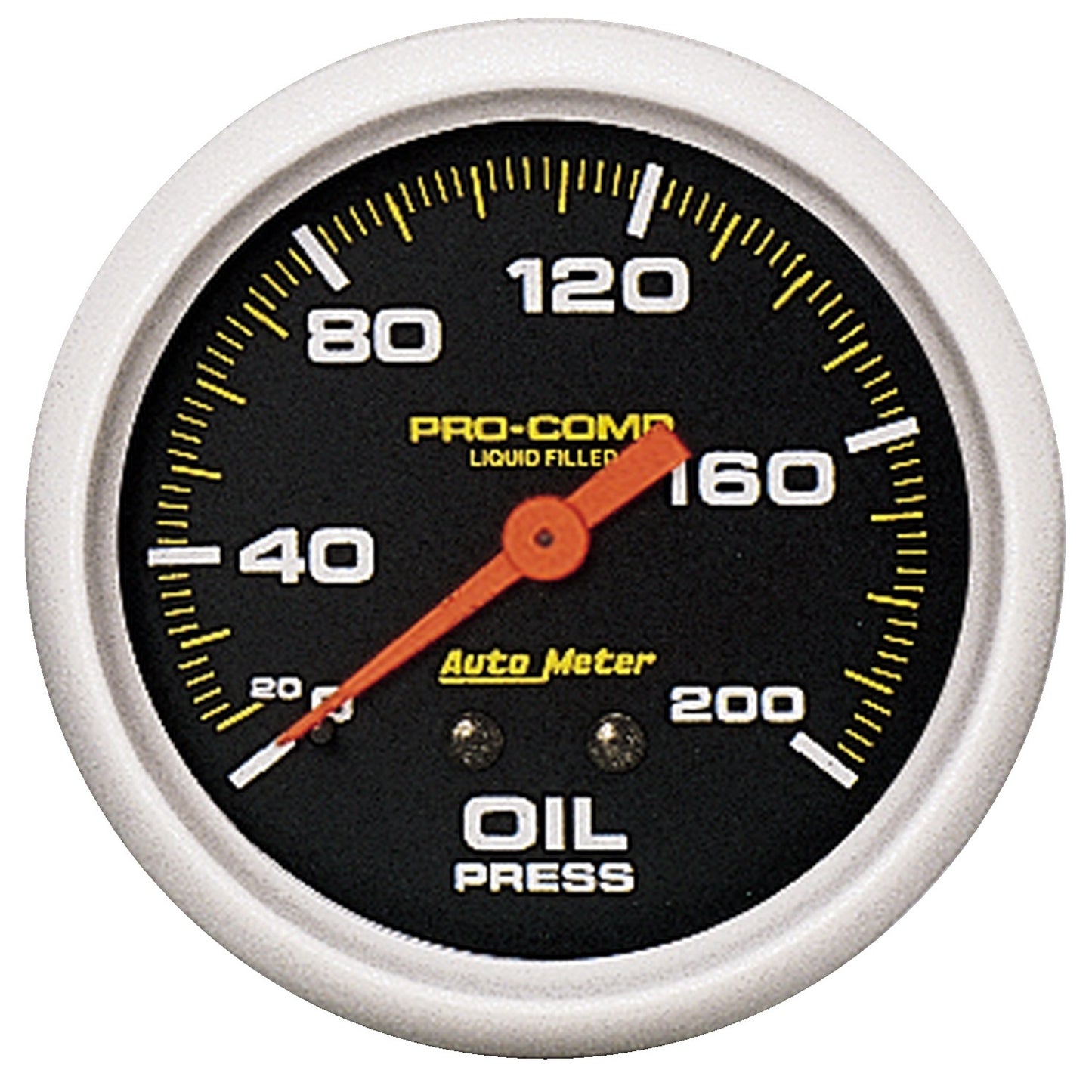 AutoMeter 2-5/8 in. OIL PRESSURE 0-200 PSI LIQUID FILLED PRO-COMP 5422
