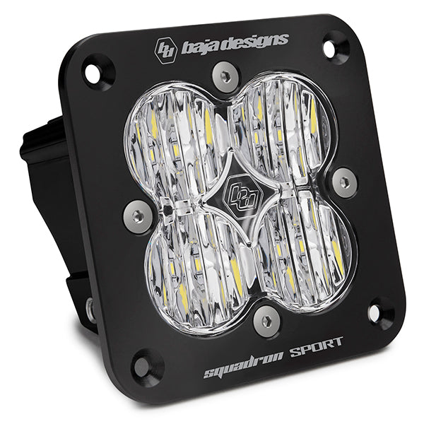 Baja Designs Squadron Sport Black Flush Mount LED Auxiliary Light Pod 551005