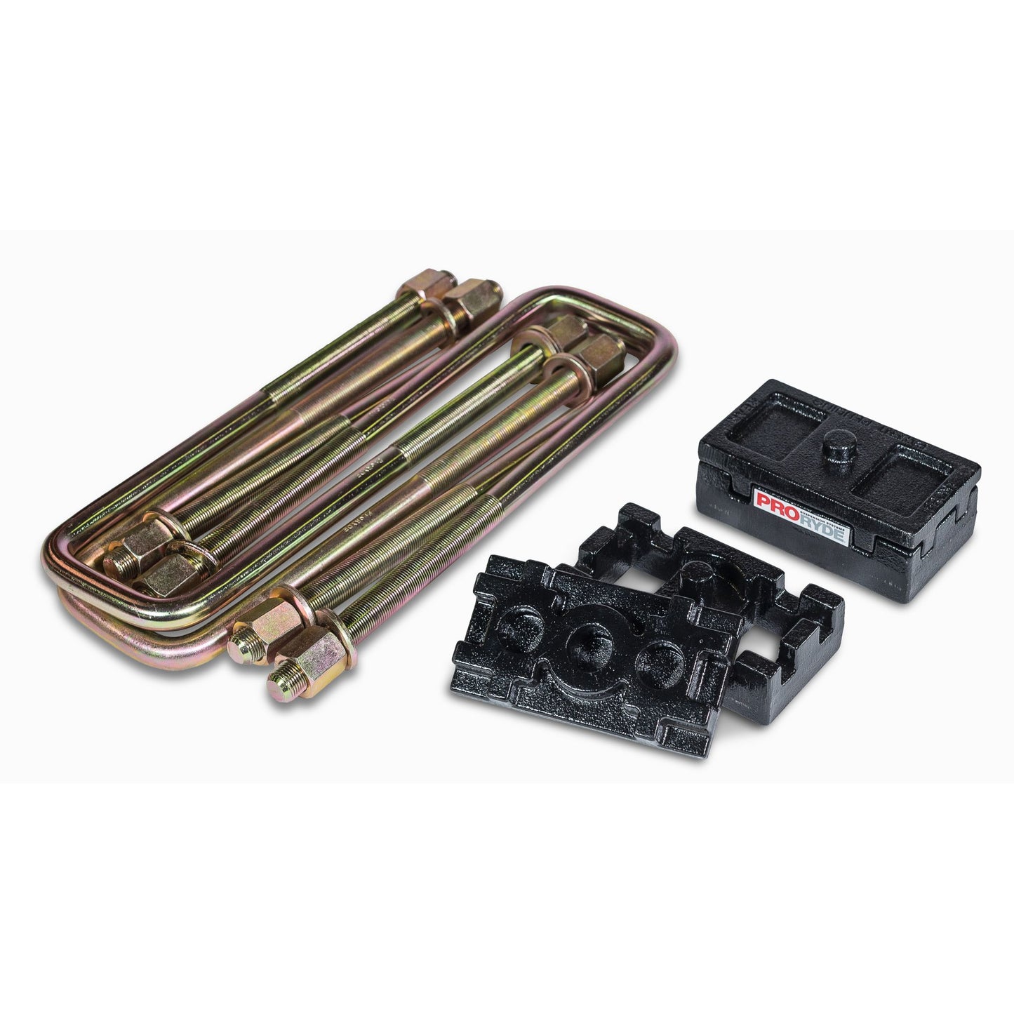 ProRYDE Suspension Systems 52-4200N Nissan Titan SuperBLOK 3-in-1 Rear Leaf Spring Block Kit