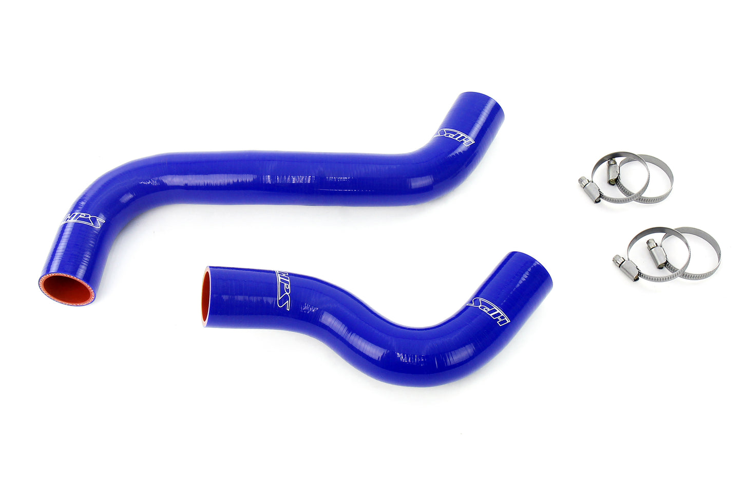 HPS Performance High Temp 3-ply Reinforced Silicone Replaces OEM Rubber Radiator Coolant Hoses 57-2092-BLUE