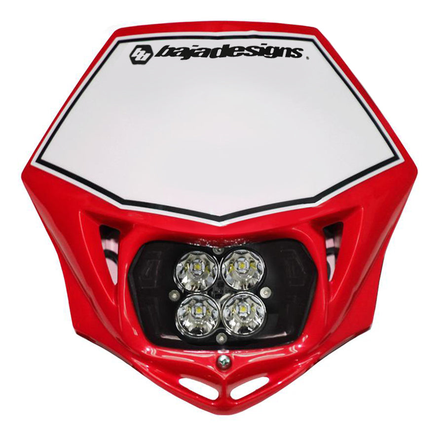 Baja Designs Motorcycle Squadron Sport (D/C) Headlight Kit w/ Shell 5570014R