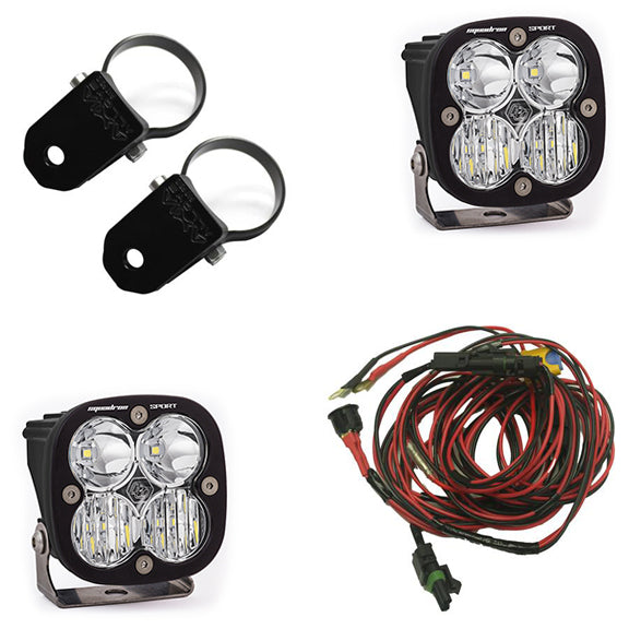 Baja Designs PowerSports Squadron Sport A-Pillar Mount Light Kit 557102